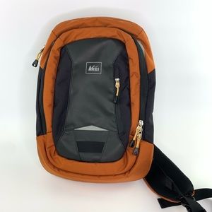 REI Burnt Orange Sling Laptop Backpack